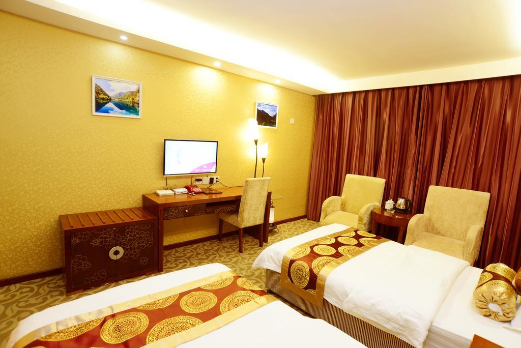 Jiuxiang Hotel Ťiou-čaj-kou Pokoj fotografie